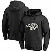 Men's Customized Nashville Predators Black All Stitched Pullover Hoodie,baseball caps,new era cap wholesale,wholesale hats